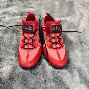 Nike Kids Red and Black Sneakers